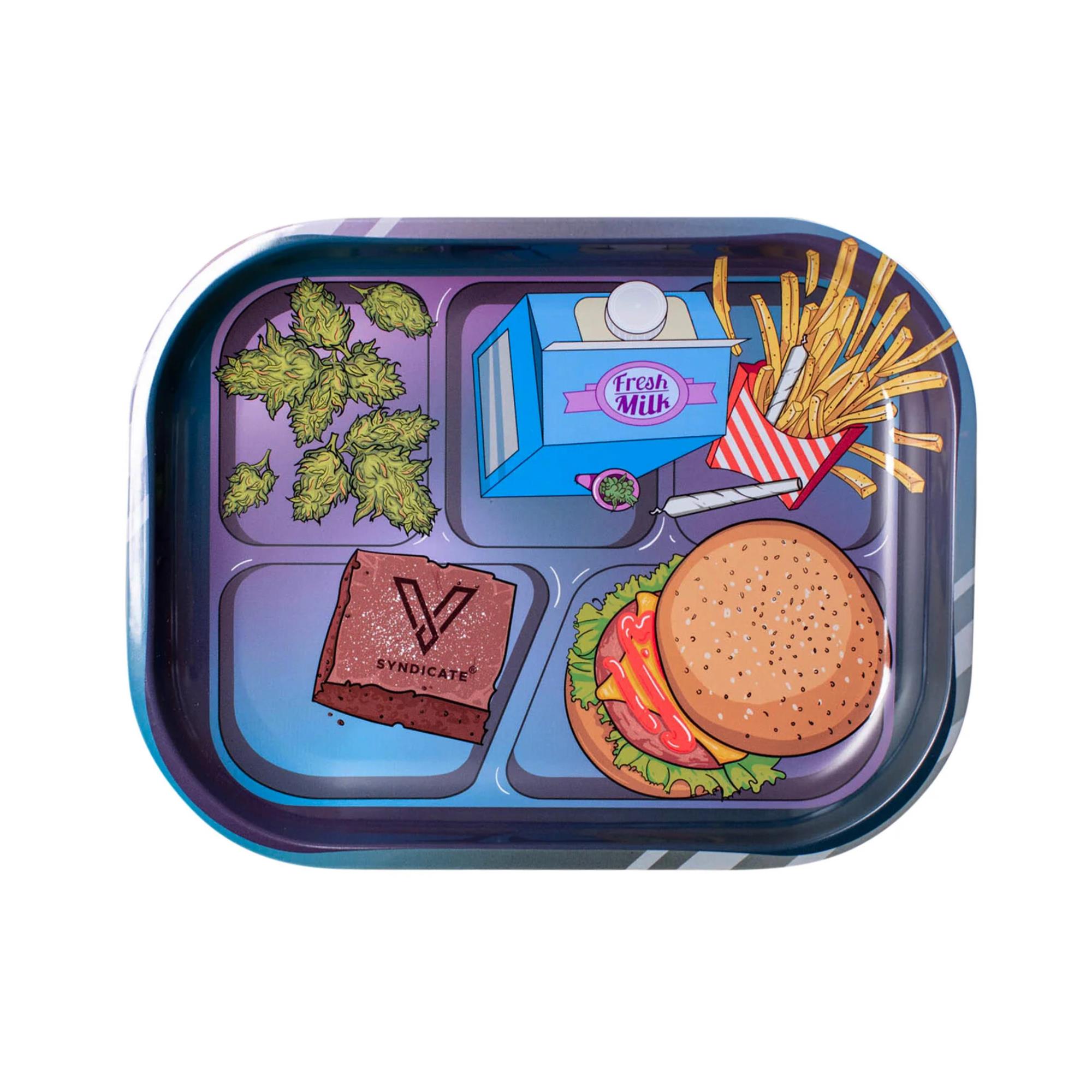 MUNCH TIME METAL ROLLING TRAY