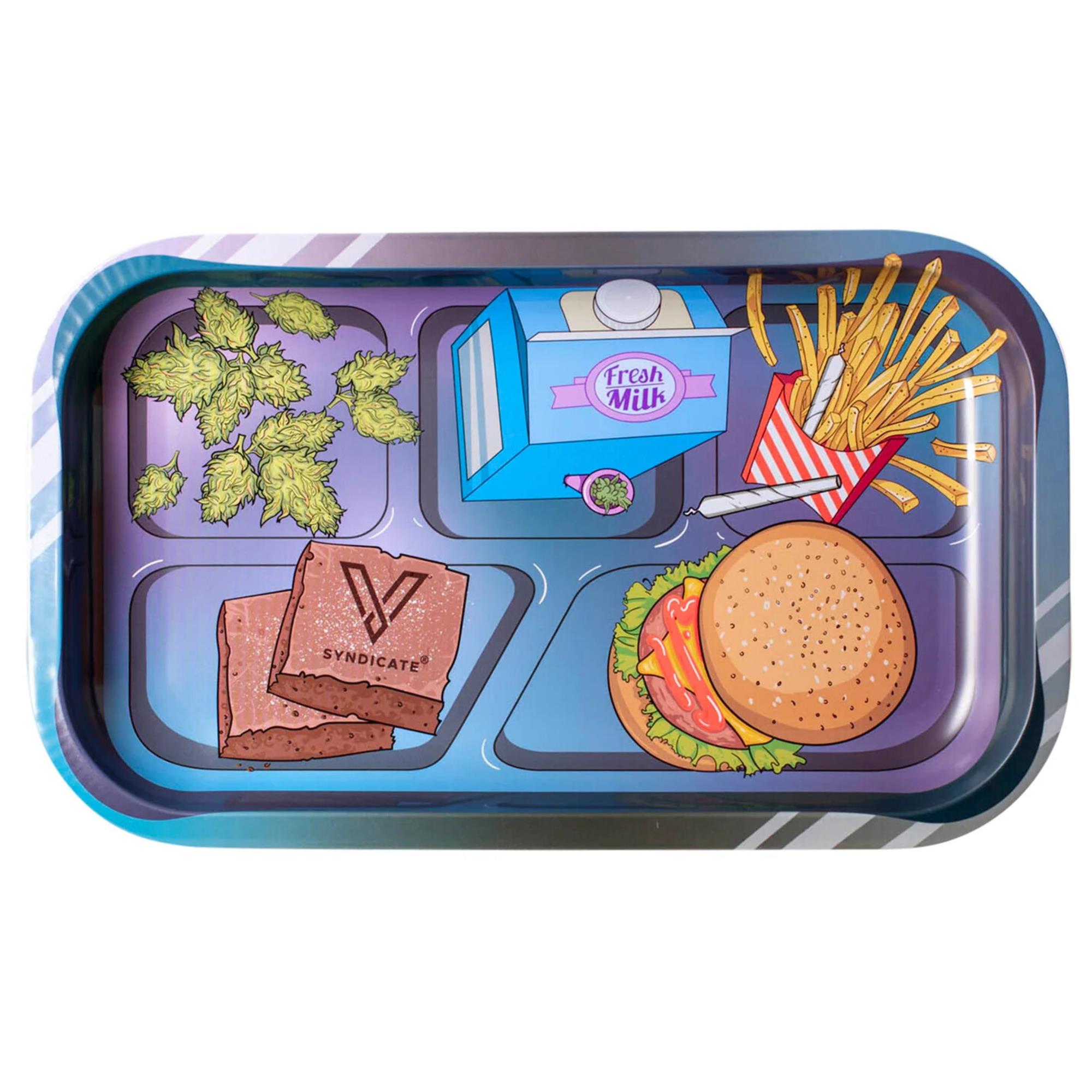 MUNCH TIME METAL ROLLING TRAY