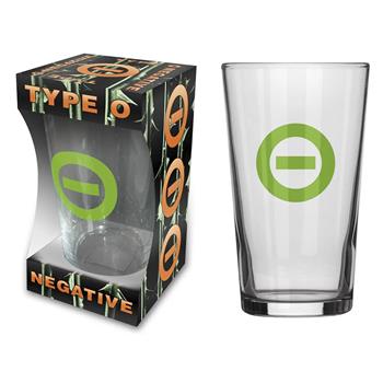 Type O Negative Negative Symbol Beer Glass