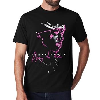 Kodak Black Neon Outline T-Shirt