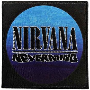 Nirvana Nevermind Wavy Logo Patch