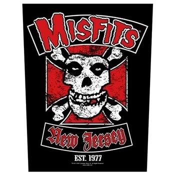 Misfits New Jersey EST. 1977 Backpatch