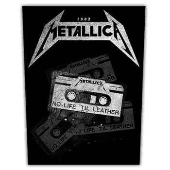 Metallica No Life 'Til Leather Backpatch