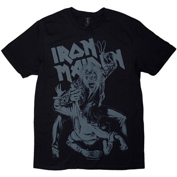 Iron Maiden No Prayer Clase Jumbo [Grey] T-Shirt