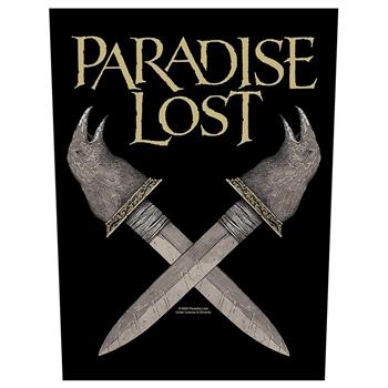 Paradise Lost Obsidian Dagger Backpatch