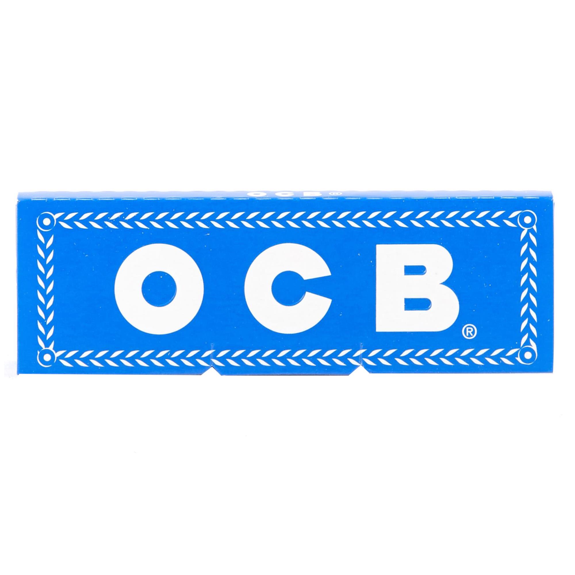 USA Shipper OCB Rolling Papers Blue Chlorine Free SPECIAL Buy 4 @ Only $1.24/Pk 