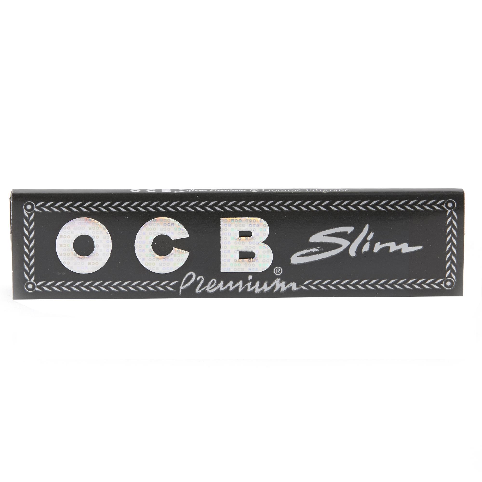 Ocb Premium Black Ks Slim Rolling Papers & Supplies | GoSensi