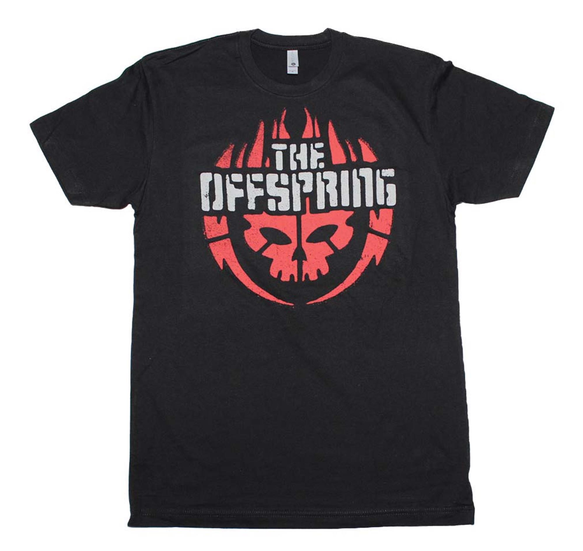 The Offspring Skull Logo TShirt by OFFSPRING LoudTrax Merch