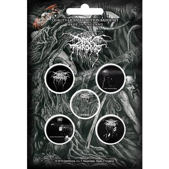 Darkthrone Old Star Button Pin Set