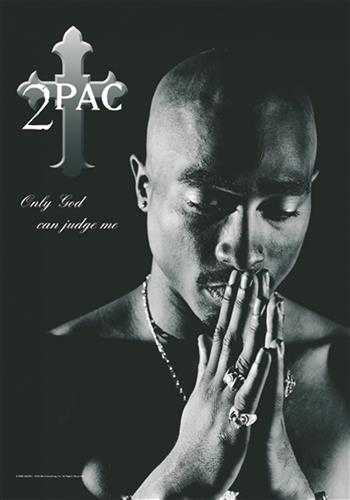 Tupac Only God Can Judge Me Flag