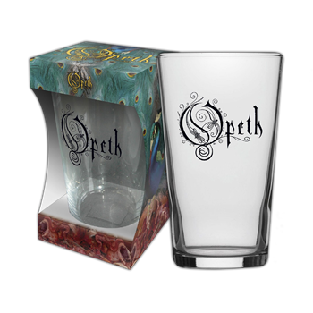 Opeth Logo Beer Glass