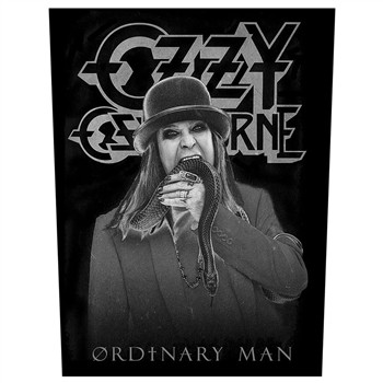 Ozzy Osbourne Ordinary Man Backpatch