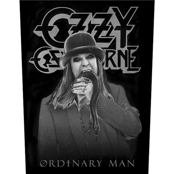 Ozzy Osbourne Ordinary Man Backpatch