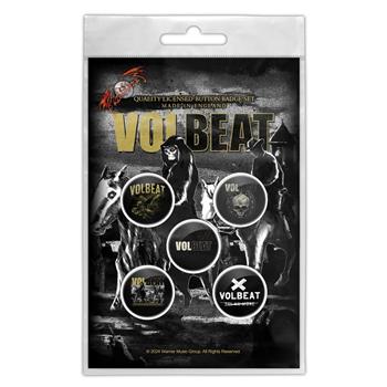 Volbeat Outlaw Gentlemen Button Pin Sets