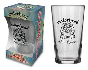 Motorhead Overkill Beer Glass