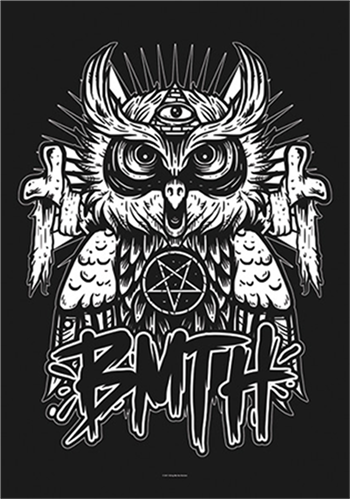 Bring Me The Horizon Owl Flag