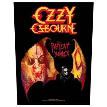 Ozzy Osbourne Patient No. 9 Backpatch