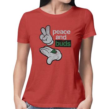 Generic Peace And Buds T-Shirt