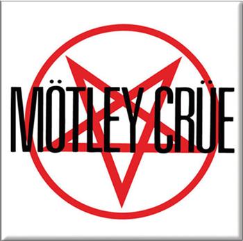 Mötley Crüe Pentagram Logo Magnet