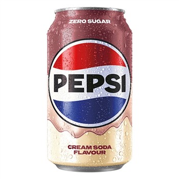  Pepsi Cream Soda Zero Sugar - 330ml