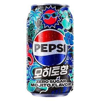  Pepsi Mojito Zero Sugar [Korea] - 355ml