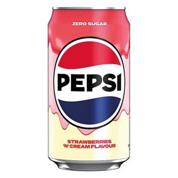  Pepsi Strawberry & Cream Zero - 330ml