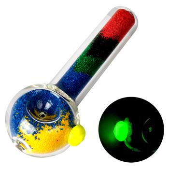  RAINBOW POWDER SPOON PIPE
