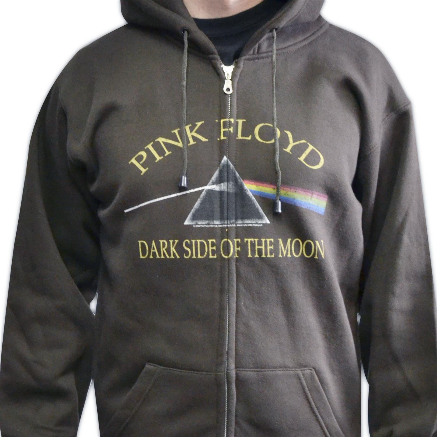 Pink floyd on sale zip up hoodie