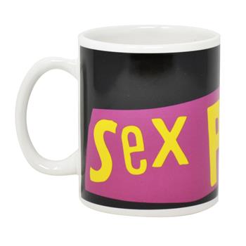 Sex Pistols Pink Panoramic Logo Mug
