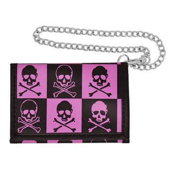 Generic Pink Skull Wallet