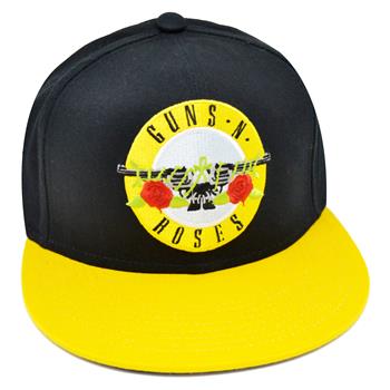 Guns N' Roses Pistols & Roses Yellow Snapback