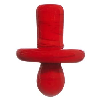  PLAIN RED CARB CAP
