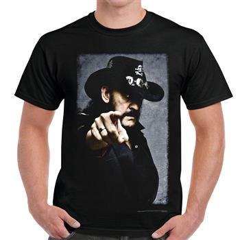 Lemmy Pointing (with backprint) T-Shirt