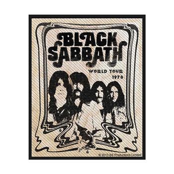 Black Sabbath Poster World Tour Patch