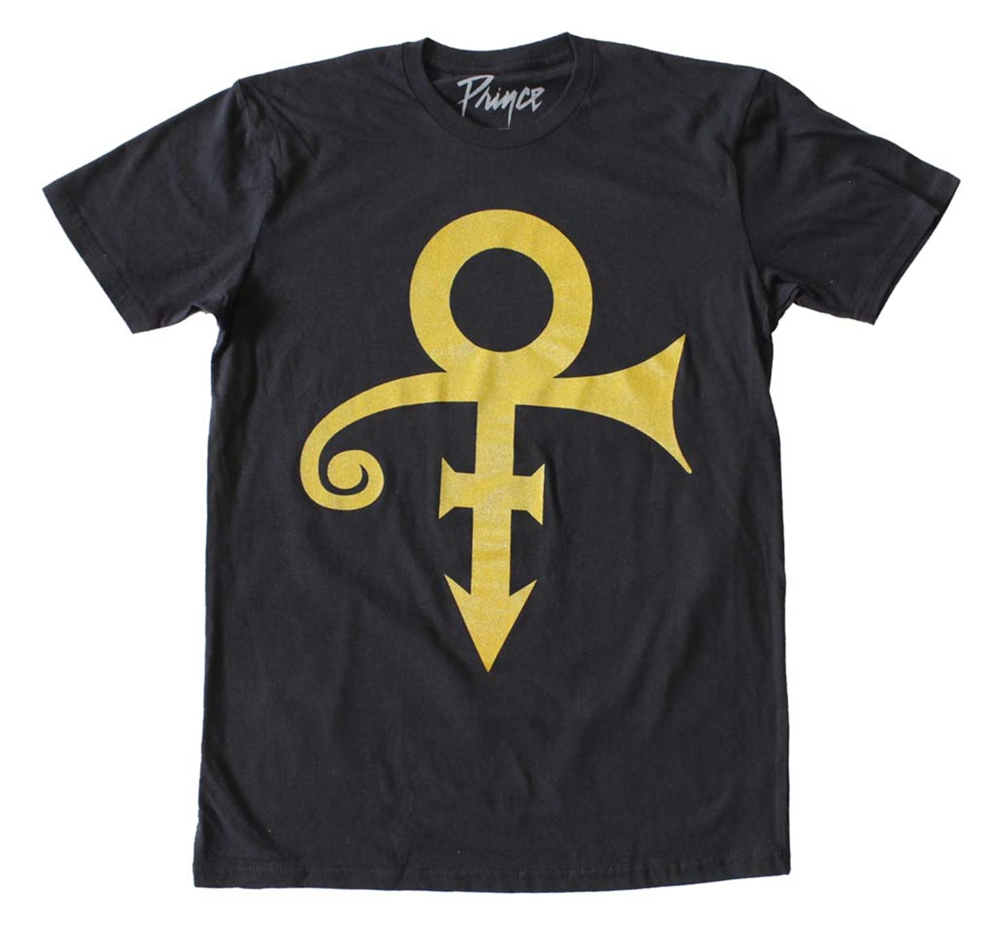 prince black t shirt