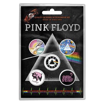 Pink Floyd Prism Button Pin Set