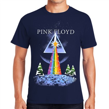 Pink Floyd Prism Christmas Tree T-Shirt