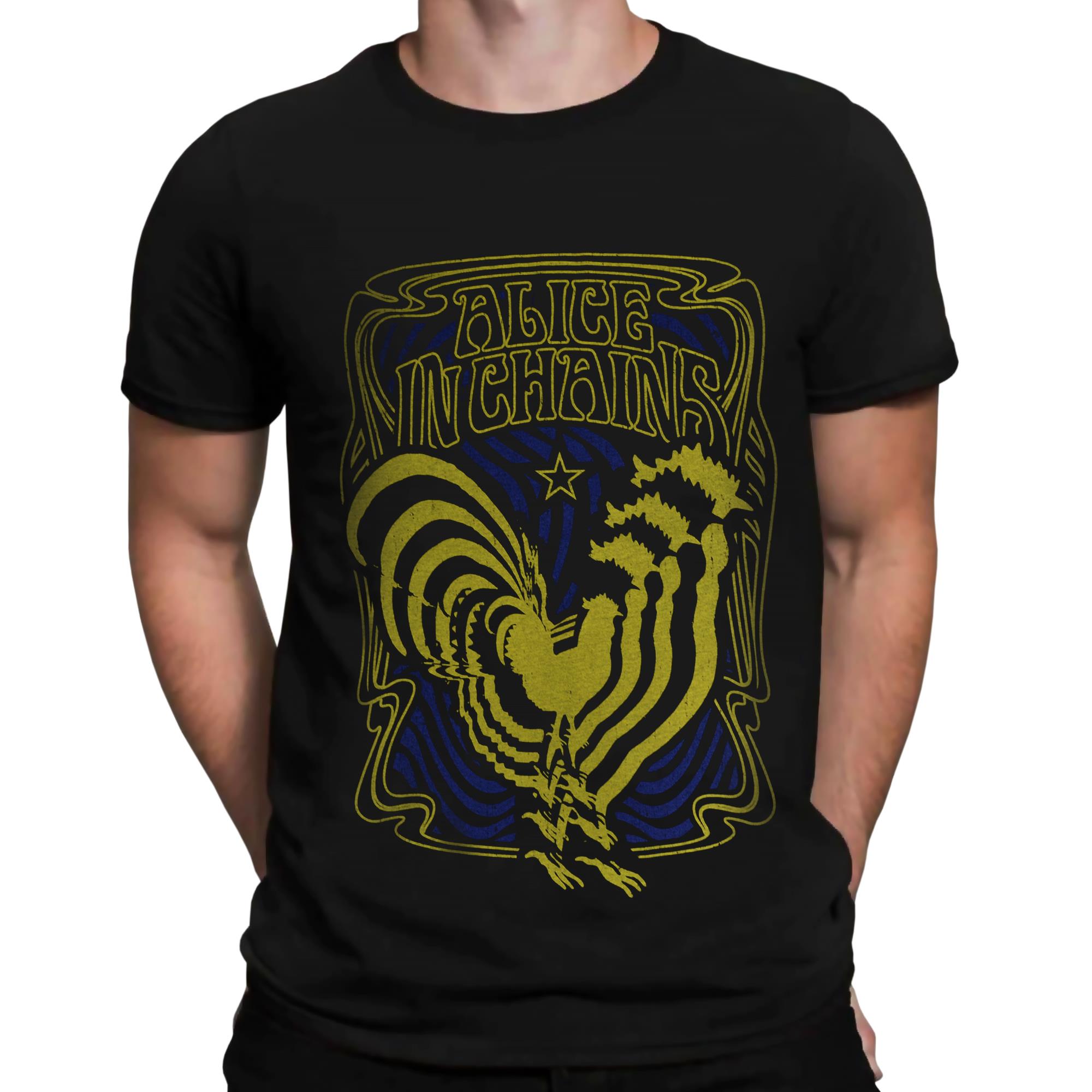 Psychedelic Rooster T-Shirt