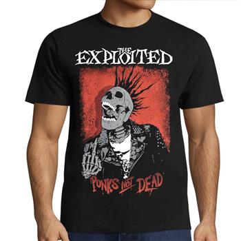 Exploited (The) Punks Not Dead/Splatter T-Shirt