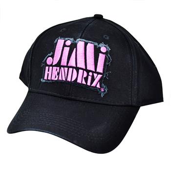 Jimi Hendrix Purple Stencil Logo Baseball Cap