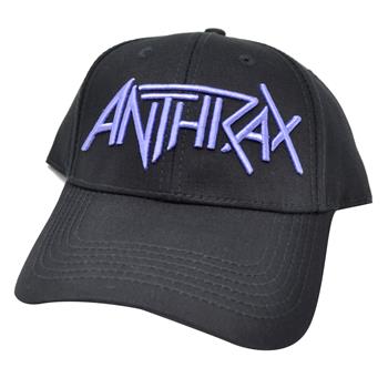 Anthrax Purple Logo Hat