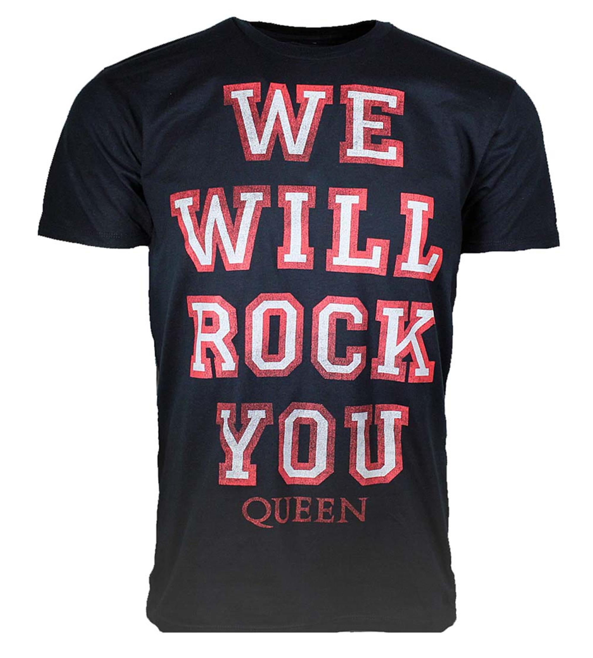 queen we will rock you t shirt