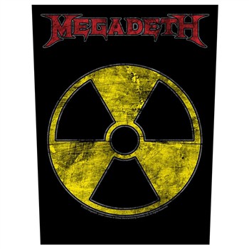 Megadeth Radioactive Backpatch