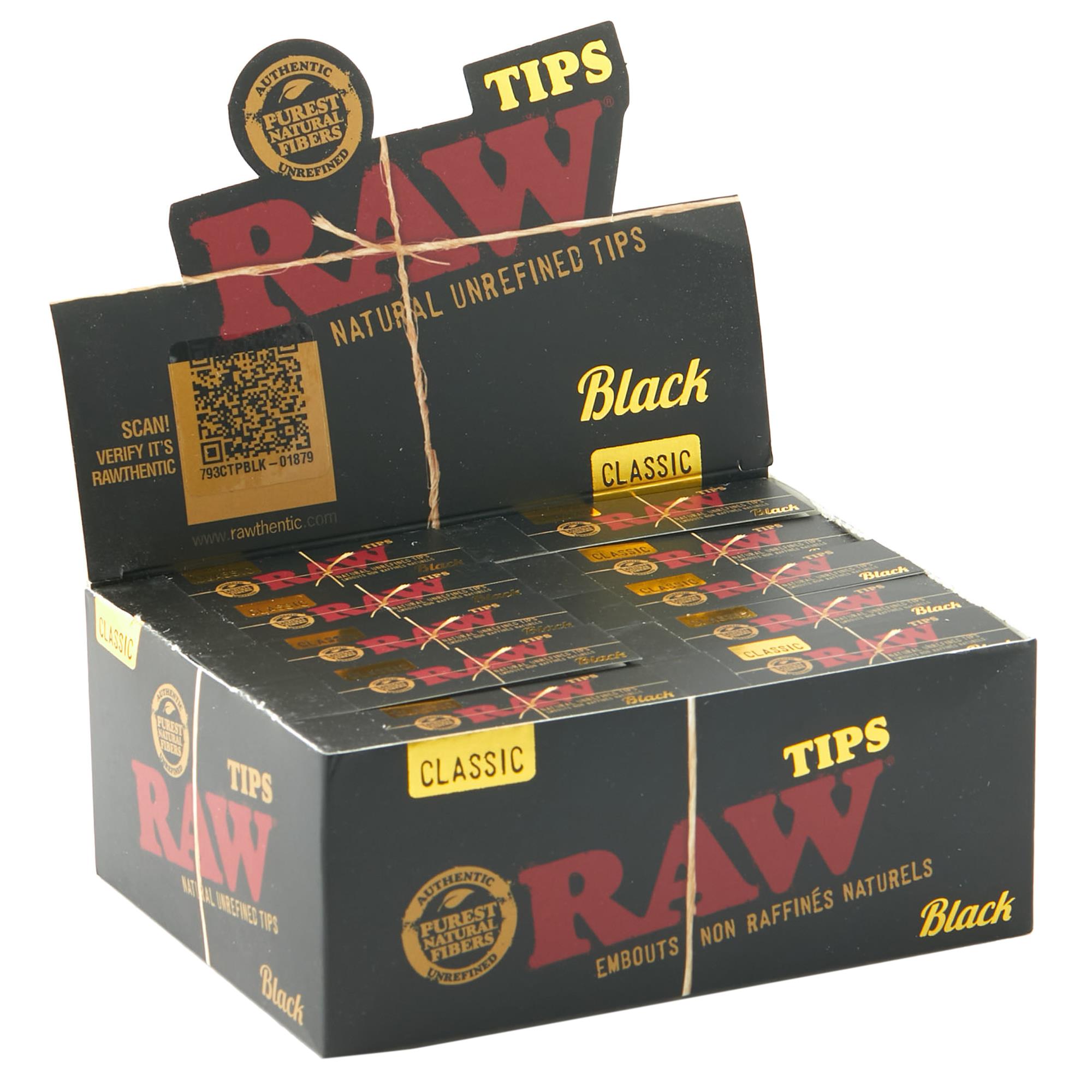 RAW BLACK TIPS