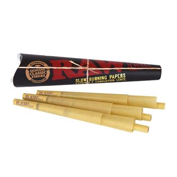 RAW BLACK CONE 1/4 - 6 PACK