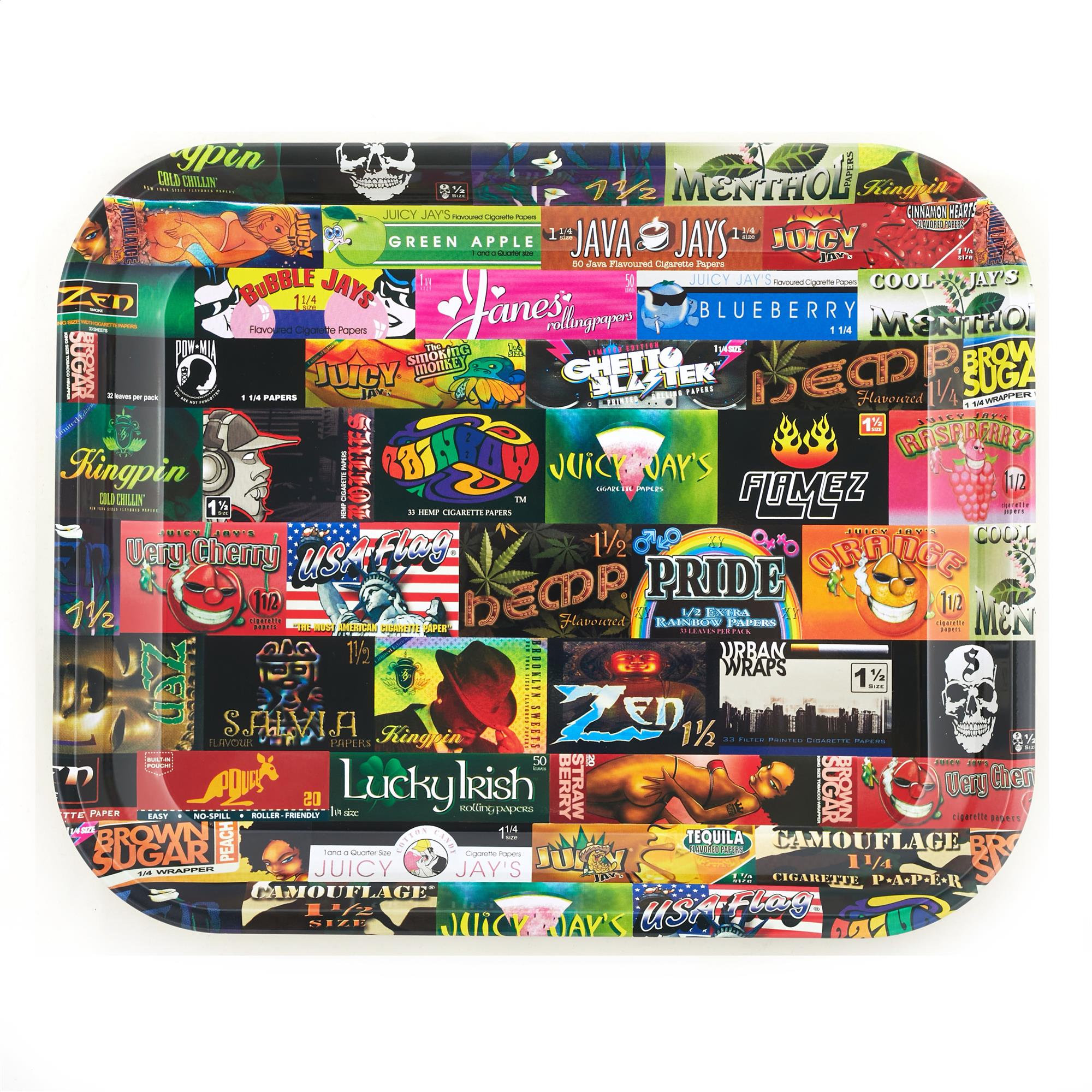 RAW ROLLING PAPER HISTORY TRAY