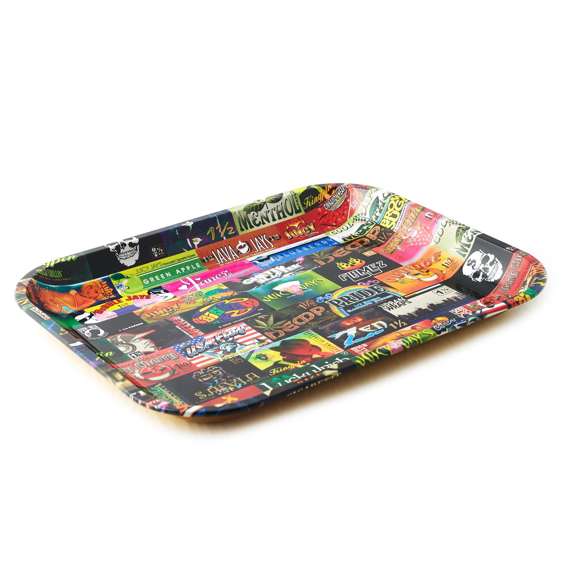 RAW ROLLING PAPER HISTORY TRAY