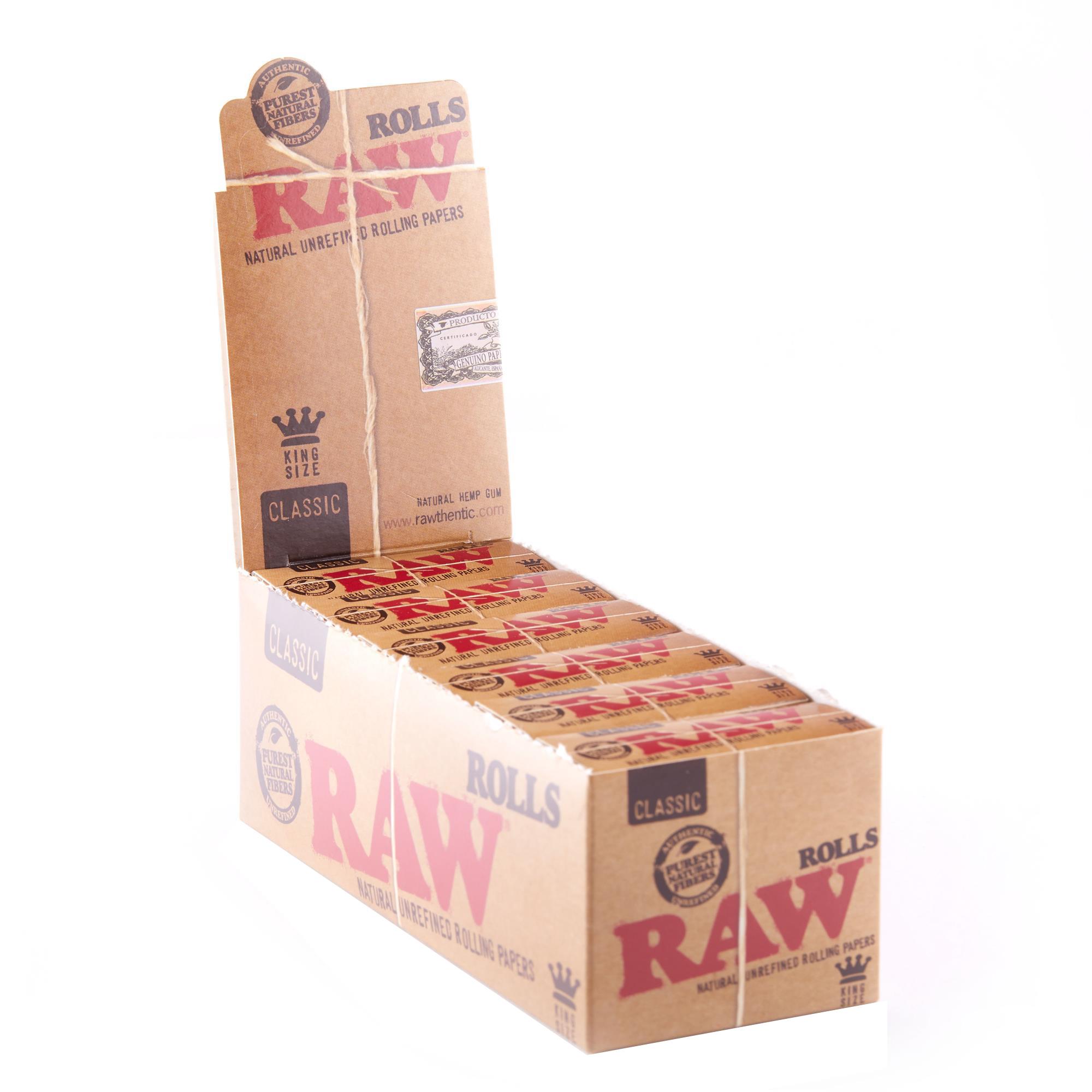 Raw Rolls Rolling Papers And Supplies Gosensi