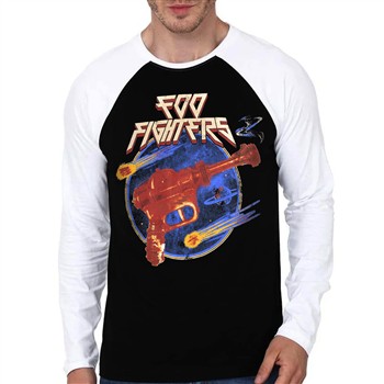 Foo Fighters Ray Gun Raglan