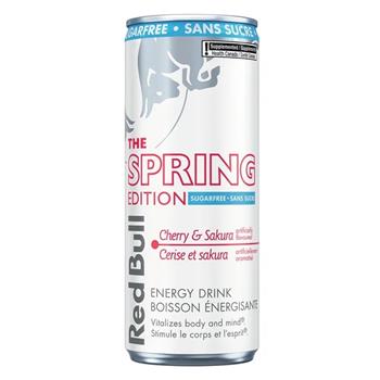  Red Bull Sakura & Cherry Sugar Free - 250ml